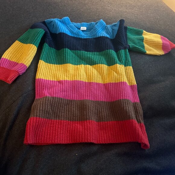 ๐ GAP Thick Stripe Knit Dress โ Size 3T ๐ - Picture 2 of 4